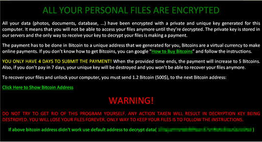 ZCryptor Ransomware