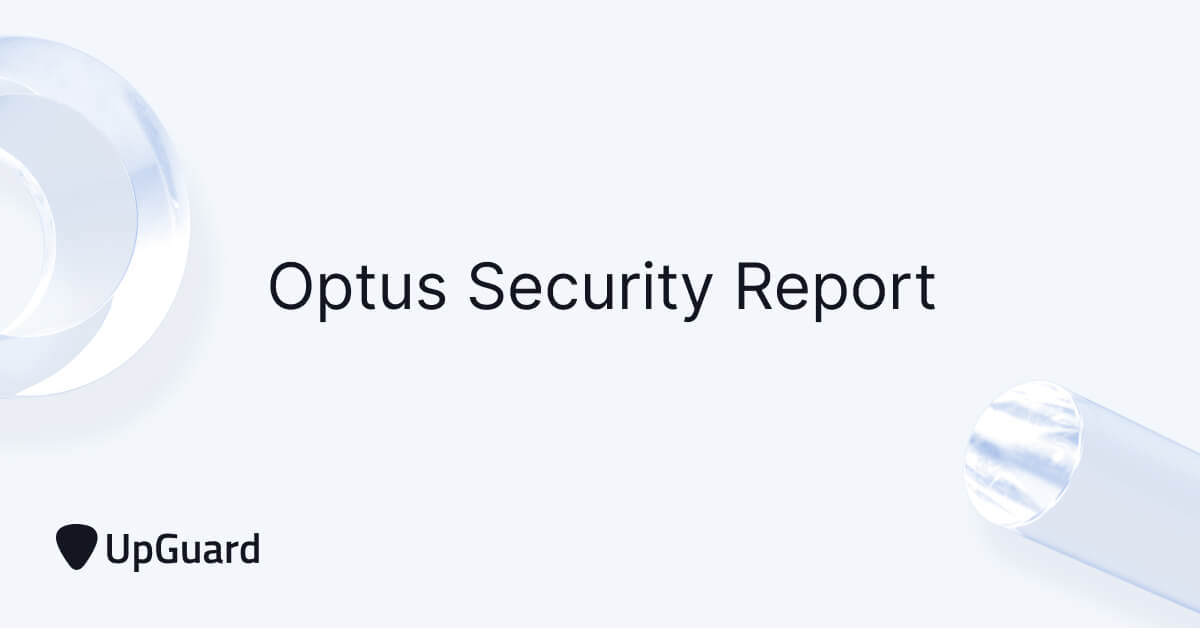 Text reading - Optus Security Report