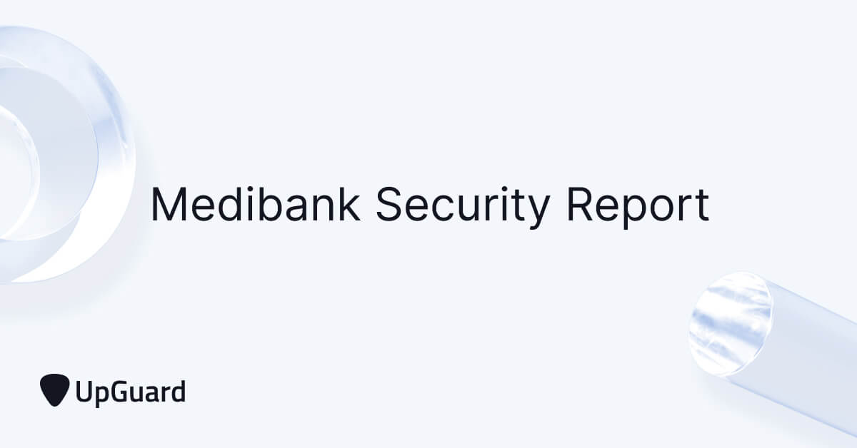 Text reading - Medibank Security Report