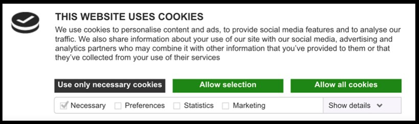 gdpr cookie consent