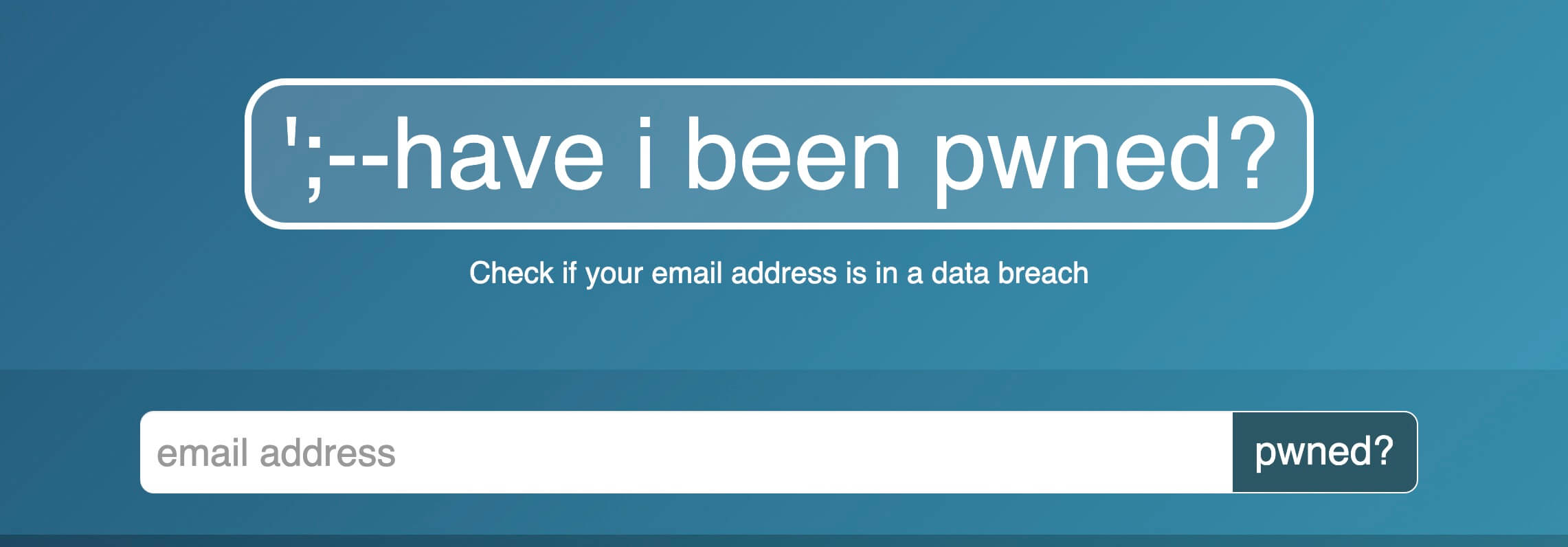 have i been pwned