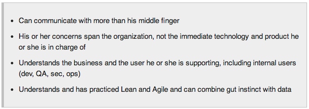 DevOps Job Requirements
