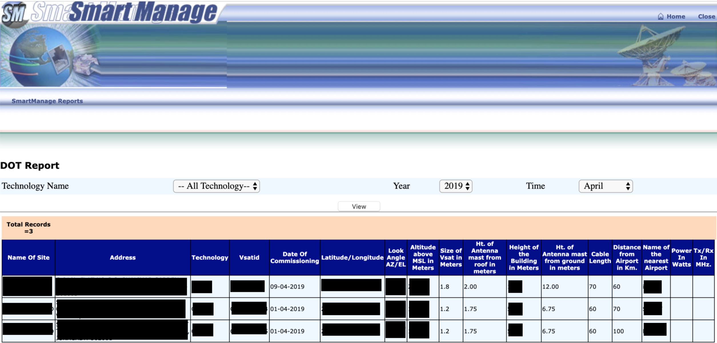 redacted dot report