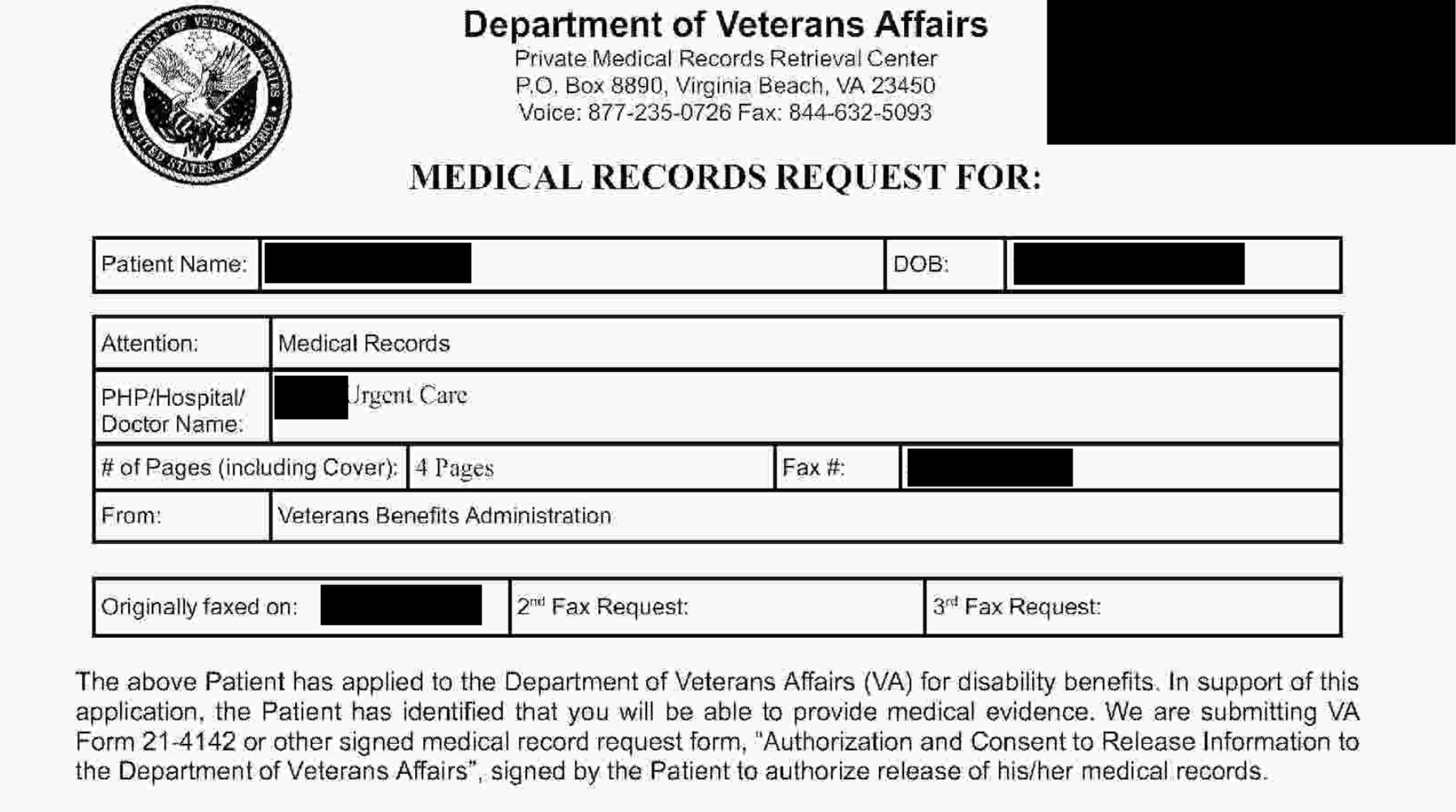 veterans affairs