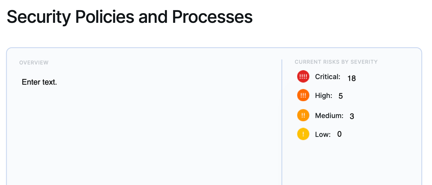 Cyber risk category section of a NIST 800-53 risk assessment template.