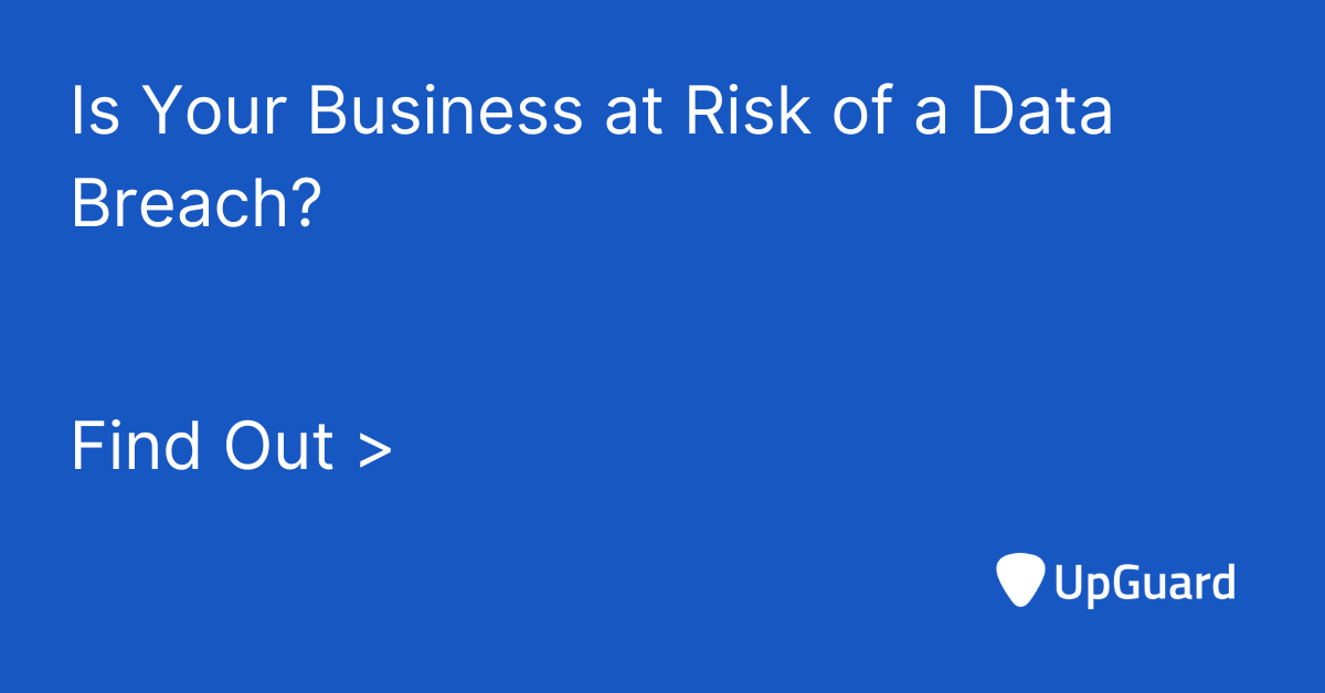 upguard security score request