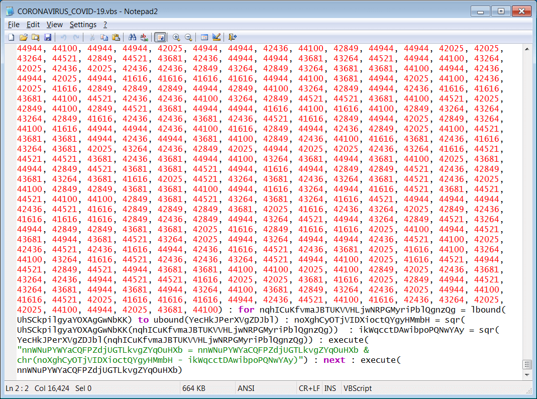 Netwalker phishing email attachment
